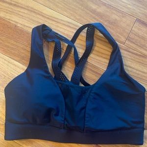 Lululemon Cross back, Mesh Front, Bikini Swimsuit Top